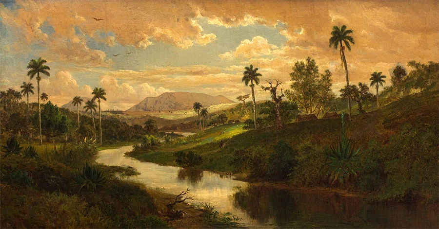Paisaje con río