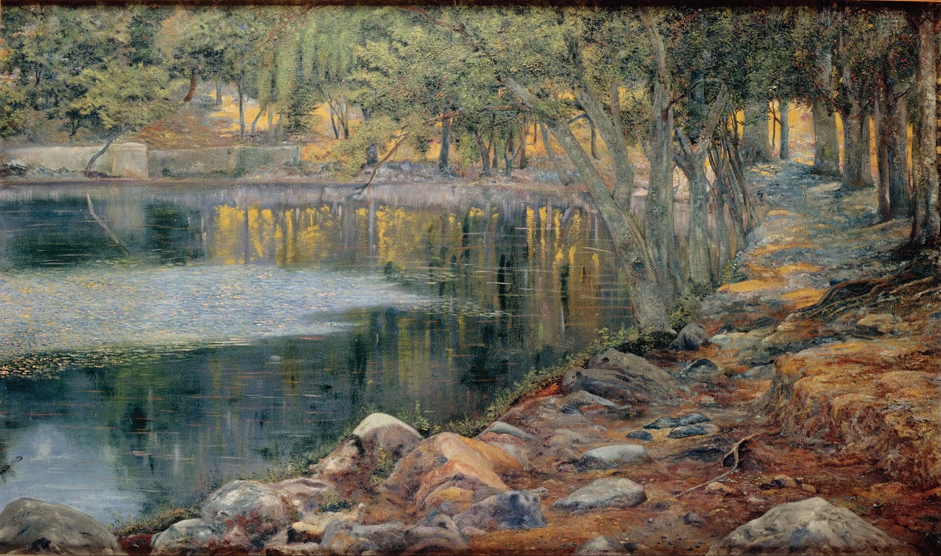 Fuentes brotantes en otoño (Burgeoning Springs in Autumn)